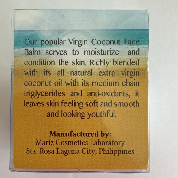 Face Balm made with Extra Virgin Coconut Oil - Picture 4 of 4